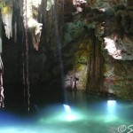 Los cenotes de Cuzamá, una aventura a golpe de carreta