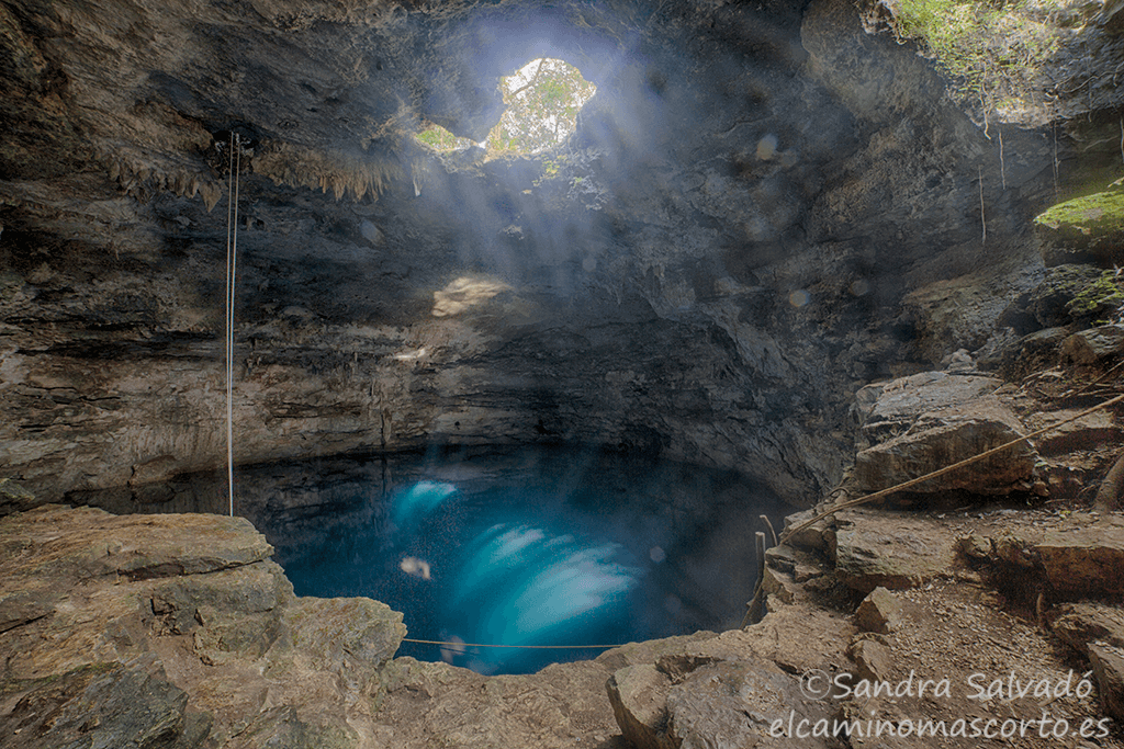 Cenote Santa Cruz, un secreto en Chan Cenote 2